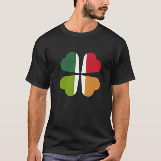 Mexicaanse vlag Sint-Patricks Dag Mexicaanse vlag T-shirt (Voorkant)
