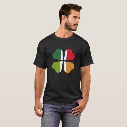 Mexicaanse vlag Sint-Patricks Dag Mexicaanse vlag T-shirt (Voorkant volledig)