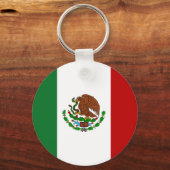 Mexicaanse vlag sleutelhanger (Voorkant)