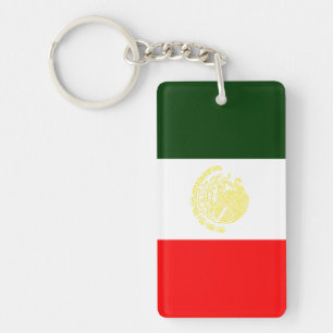 Mexicaanse vlag sleutelhanger
