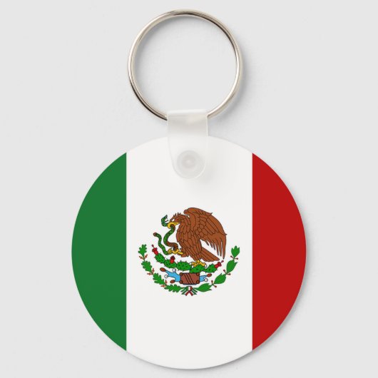 Mexicaanse vlag sleutelhanger (Voorkant)