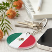 Mexicaanse vlag sleutelhanger (Voorkant Rechts)