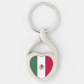 Mexicaanse vlag sleutelhanger (Voorkant)