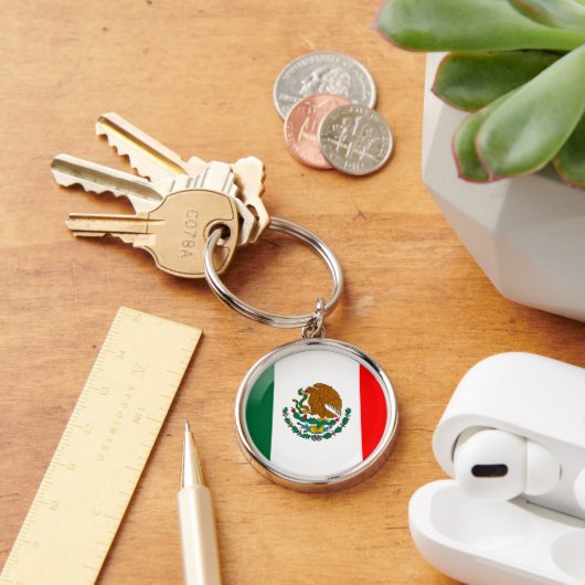 Mexicaanse vlag sleutelhanger (Bureau)
