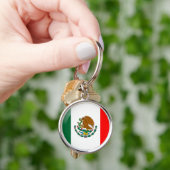Mexicaanse vlag sleutelhanger (Hand)