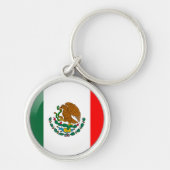Mexicaanse vlag sleutelhanger (Voorkant)