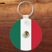 Mexicaanse vlag sleutelhanger (Voorkant)