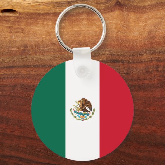 Mexicaanse vlag sleutelhanger (Voorkant)