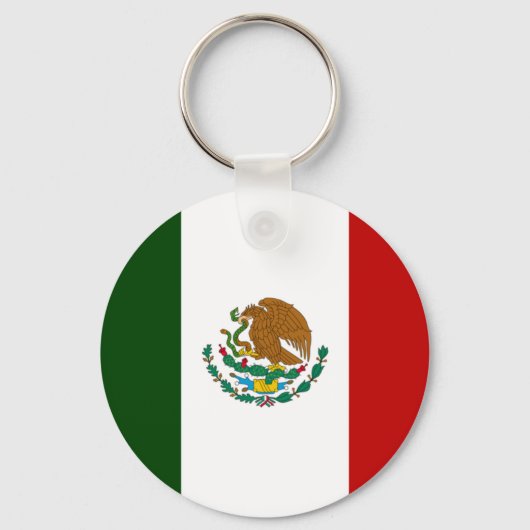 Mexicaanse vlag sleutelhanger (Voorkant)