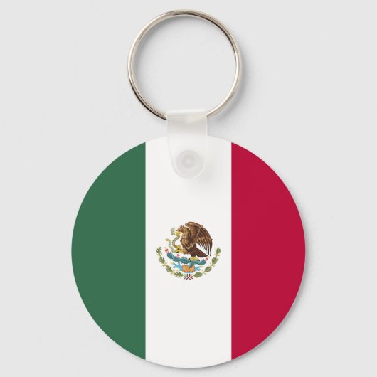 Mexicaanse vlag sleutelhanger (Voorkant)