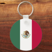 Mexicaanse vlag sleutelhanger (Achterkant)