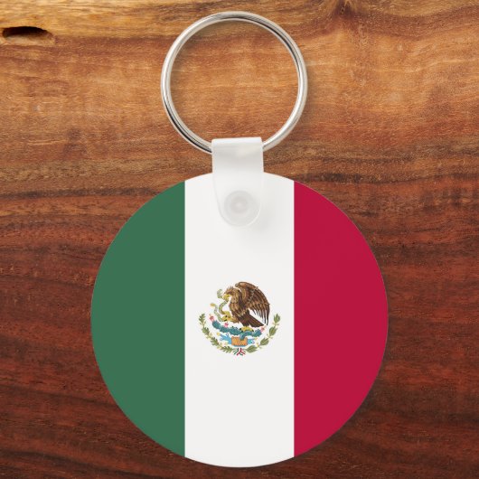 Mexicaanse vlag sleutelhanger (Achterkant)