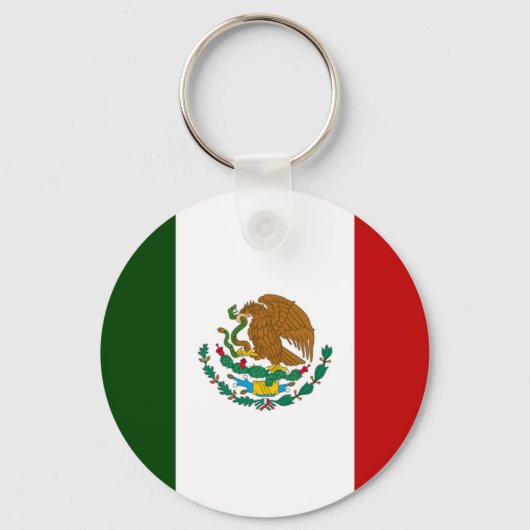 Mexicaanse vlag sleutelhanger (Voorkant)