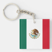 Mexicaanse vlag sleutelhanger (voorkant)