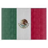 Mexicaanse vlag snijplank (Voorkant)