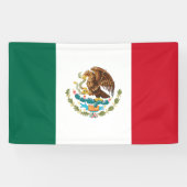 Mexicaanse vlag spandoek (Horizontaal)