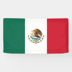 Mexicaanse vlag spandoek