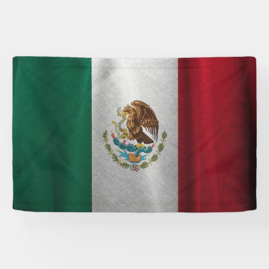 Mexicaanse vlag spandoek (Horizontaal)