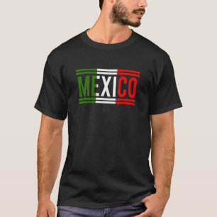 Mexicaanse vlag Sport Voetbal Football T-shirt