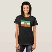 Mexicaanse vlag St. Patricks Day T-shirt (Voorkant volledig)