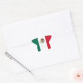 Mexicaanse vlag ster sticker (Envelop)
