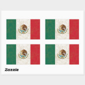MEXICAANSE VLAG STICKER (Vel)