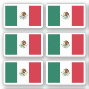 Mexicaanse vlag sticker