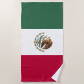Mexicaanse vlag strandlaken (Voorkant)