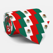 Mexicaanse vlag stropdas (Opgerold)