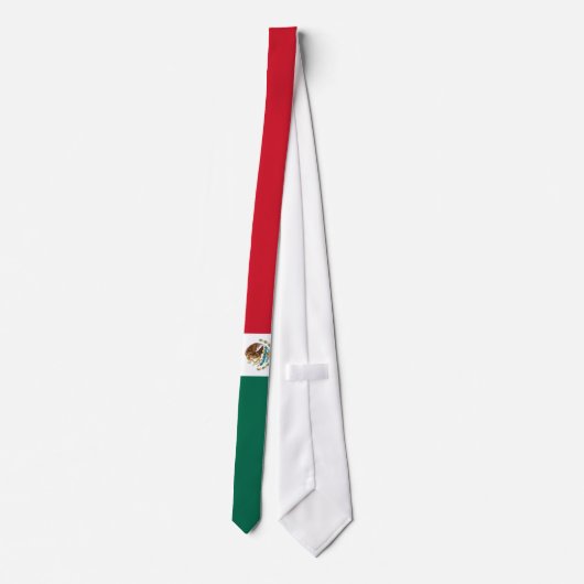Mexicaanse vlag stropdas (Achterkant)