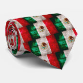 Mexicaanse vlag stropdas (Opgerold)