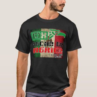 Mexicaanse vlag t-shirt