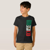 Mexicaanse vlag t-shirt (Voorkant volledig)