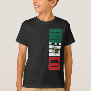 Mexicaanse vlag t-shirt