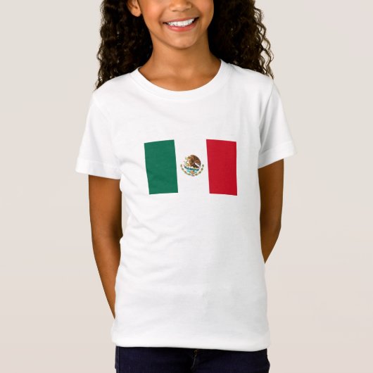 Mexicaanse vlag t-shirt (Voorkant)