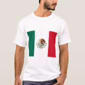 Mexicaanse vlag t-shirt (Voorkant)