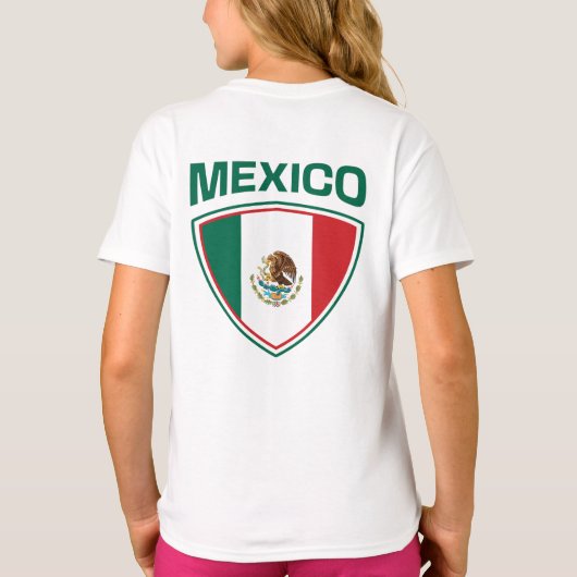 Mexicaanse vlag T-Shirt (Achterkant)