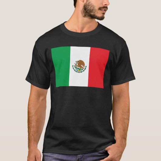 Mexicaanse vlag T-Shirt (Voorkant)