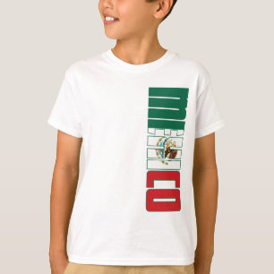 Mexicaanse vlag t-shirt
