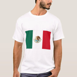 Mexicaanse vlag t-shirt