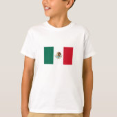Mexicaanse vlag t-shirt (Voorkant)