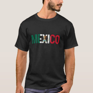Mexicaanse vlag t-shirt