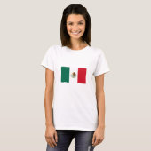 Mexicaanse vlag t-shirt (Voorkant volledig)