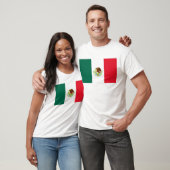 Mexicaanse vlag t-shirt (Unisex)