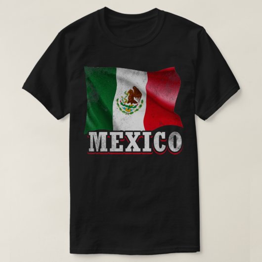 Mexicaanse vlag t-shirt (Design voorkant)