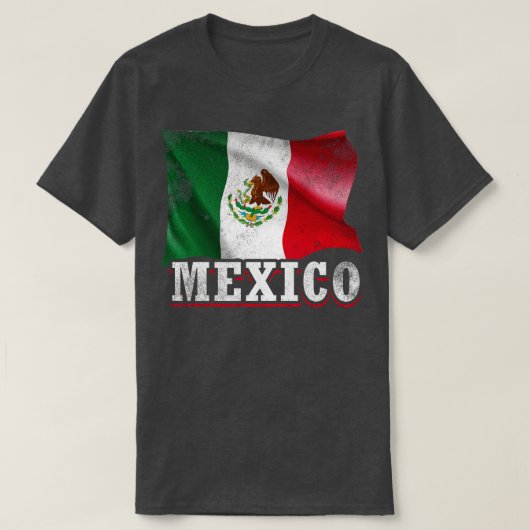 Mexicaanse vlag t-shirt (Design voorkant)