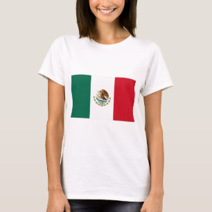 Mexicaanse vlag t-shirt