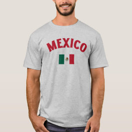 Mexicaanse vlag t-shirt