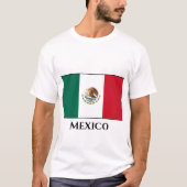 Mexicaanse vlag t-shirt (Voorkant)