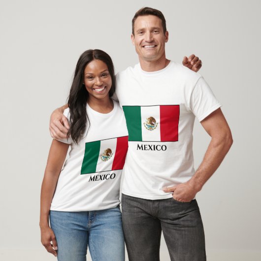 Mexicaanse vlag t-shirt (Unisex)
